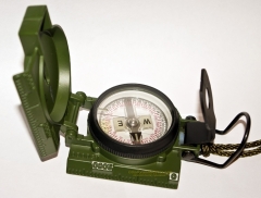 Cammenga GI Tritium Lensatic Compass with Pouch (OD Green) 3HCS