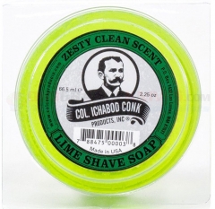 Colonel Conk Lime Glycerine Shave Soap (2.0 oz. Bar) CC122