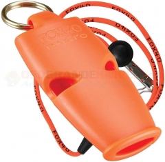 Fox 40 Micro Pealess Safety Whistle Orange (2 x 1 x 0.5 inches) 110DB Sound Rating 09533