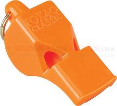 Fox 40 Classic Safety Whistle Orange 3 Chamber Pealess (2.25 x .75 Inches) 115DB Sound Rating 34044