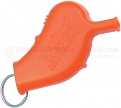 All Weather Wind Storm Safety Whistle Orange (2.5 x 1.6 Inches) 120DB Sound Rating AW5
