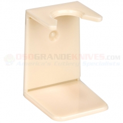 Edwin Jagger Imitation Ivory Plastic Drip Stand for Shave Brush (Small Neck) EDW-RH9S