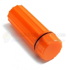 Couglan's Plastic Matchbox Orange (Watertight with Fire Starting Flint on the Bottom) LM159076