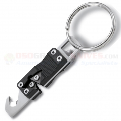 Columbia River CRKT Stokes Key Chain Multi-Tool (Sharpener + Seatbelt Cutter + Cap Lifter) 9096