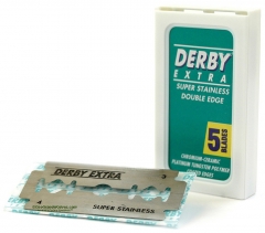 Derby Extra Double Edge Safety Razor Blades (10-Pack) DE114-5