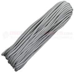 Gray 550 Paracord 100 ft. Hank (Type III Mil Spec 7 Strand Parachute Cord) Made in USA, RG001H