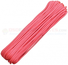 Hot Pink 550 Paracord 100 ft. Hank (Type III Mil Spec 7 Strand Parachute Cord) Made in USA, RG002H