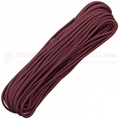Maroon 550 Paracord 100 ft. Hank (Type III Mil Spec 7 Strand Parachute Cord) Made in USA RG013H