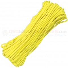 Yellow 550 Paracord 100 ft. Hank (Type III Mil Spec 7 Strand Parachute Cord) Made in USA RG108H