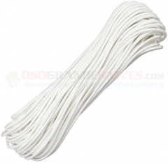 White 550 Paracord 100 ft. Hank (Type III Mil Spec 7 Strand Parachute Cord) Made in USA RG1010H