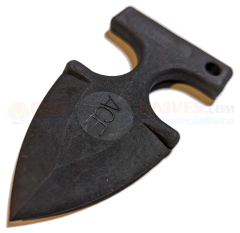 Executive Ace of Spades T-Handle Push Dagger Knife (2.25 Inch Black Fiberglass Filled Plastic Blade) EX2