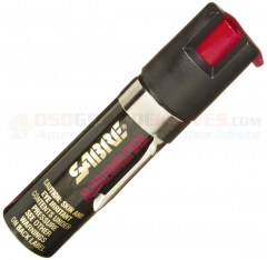 Sabre Red Pocket Pepper Spray Unit with Clip (Police Strength .75 oz. Black) SA10022