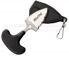 Cold Steel 43NSK Mini-Pal T Handle Push Knife (1 Inch Serrated Blade) Kray-Ex Handle Secure-Ex Sheath