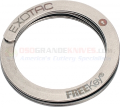 Exotac FREEKey (High-Grade Stainless Steel Smart Keyring) ET2815