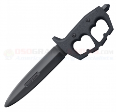 Cold Steel Trench Knife Rubber Training Knife Double-Edge (7.50 Inch Santoprene Rubber Blade) 92R80NTP