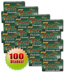 7AM Platinum DE Blades, 100 Ct  (20 x 5)