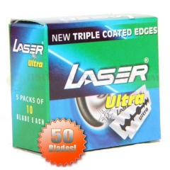 Laser Ultra DE Blades (5 x 10)  50 ct