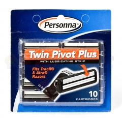 Personna Pivot Plus Blades for Atra and Trac 2 type razors, 10 Pack