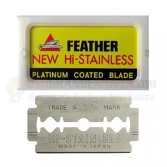 Feather Hi-Stainless Double Edge Safety Razor Blades (10 Pack) FEA1-30-430