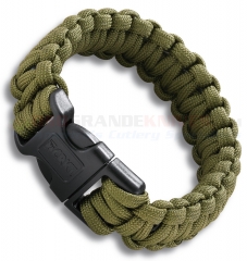 Columbia River CRKT Onion Para-Saw Survival Paracord Bracelet Small (OD Green) 9300DS
