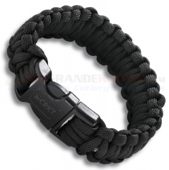 Columbia River CRKT Onion Para-Saw Survival Paracord Bracelet Small (Black) 9300KS
