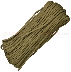 Coyote 550 Paracord 100 ft. Hank (Type III Mil Spec 7 Strand Parachute Cord) Made in USA RG1024H