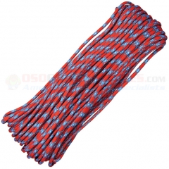 Confederate 550 Paracord 100 ft. Hank (Type III Mil Spec 7 Strand Parachute Cord) Made in USA RG114H