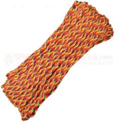Sunburst 550 Paracord (Type III Mil Spec 7 Strand Parachute Cord) 100 ft. Hank Made in USA RG116H