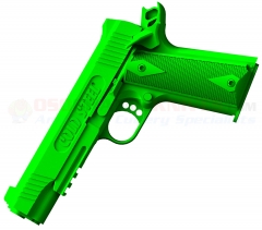 Cold Steel 1911 Colt Rubber Training Pistol Cocked and Locked (Lime Green) Super Tough Polypropylene Construction 92RGC11C
