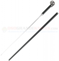 CAS Hanwei Skull Sword Cane (25.5" Cruciform Carbon Steel Blade) Fiberglass Shaft + Stainless Steel Head PC2131 (Old Sku SH2131)