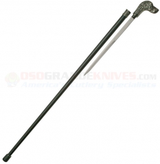 Dog Walking Cane Sword (37 Inches Overall) Cast Metal Handle with Aluminum Shaft CN926862