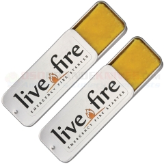Live Fire Gear Live Fire Original Emergency Fire Starter (Twin Pack)