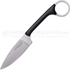 Cold Steel Bird & Game Fixed Blade (3.5 Inch AUS-8 Stainless Steel Plain Blade) Polymer Handle (Secure-Ex Neck Sheath) 20AZ