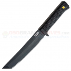 Cold Steel Recon Tanto Fixed (7.0 Inch SK-5 Carbon Steel Black Plain Blade) Kray-Ex Handle, Secure-Ex Sheath 49LRTZ