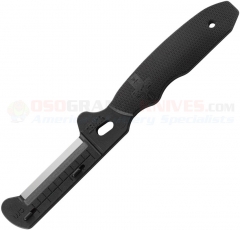 Columbia River CRKT CST Combat Stripping Tool Fixed (2.13 Inch Replaceable Razor Blade) Black GRN Handle MOLLE Sheath 9860