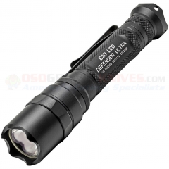 SureFire E2D Defender Ultra Dual-Output LED Flashlight (1000 Max Lumens) Black Aluminum Body E2DLU-A