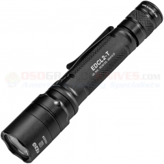 SureFire EDCL2-T Everyday Carry 2 Dual-Output LED Flashlight (1200 Max Lumens) Black Aluminum Body SFREDCL2T