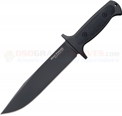 Cold Steel 36MH Drop Forged Survivalist Fixed (8.00 Inch Gray Teflon 52100 Carbon Steel Blade) Integral Handle + Secure-Ex Sheath CS36MH