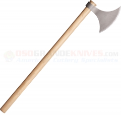 Cold Steel Viking Battle Axe (6.25 Inch Drop Forged 1055HC Hawk w/ 6 Inch Edge) 30 Inch American Hickory Handle 90WVBB