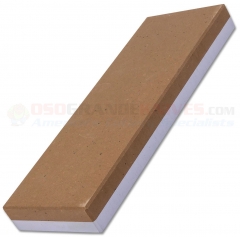 Pride Abrasive USA Made Combination Waterstone Benchstone Sharpening Stone (8 x 3 x 1 Inch 400/3000 Grits) + Wood Storage Box PA8314003000