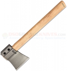 Cold Steel Professional Throwing Hatchet (5.25 Inch Drop Forged 1055HC Hawk) 16 Inch American Hickory Handle 90AXA