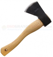Marbles Small Hunting Axe Hatchet (3.5 x 6 Inch 1045HC Axe Head) 12.0 Inch American Hickory Handle MR702