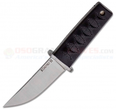 Cold Steel 17DB Kyoto II Boot Knife Fixed (3.25 Inch Trailing Point Satin Plain Blade) Black Kray-Ex Handle + Secure-Ex Sheath CS17DB