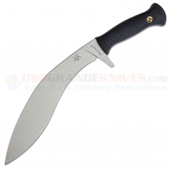 Cold Steel Gurkha Kukri Plus Machete Fixed (12 Inch 4034 Stainless Steel Blade) Black Kray-Ex Handle + Secure-Ex Sheath 39LMC4