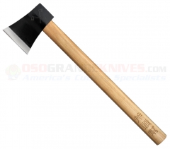 Cold Steel Axe Gang Hatchet (5.0 Inch Drop Forged 1055HC Hawk) 20.25 Inch American Hickory Handle 90AXG