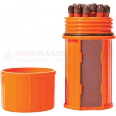 UCO Stormproof Match Kit (Orange Waterproof Container + 25 Waterproof Windproof Matches + 3 Strikers) UCO00035