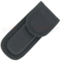 Black Form Fitted Heavy-Duty Nylon Belt Pouch Knife Sheath (Fits Most Folding Knives up to 4 Inches Closed) SH279
