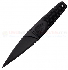 Cold Steel 92FSD FGX Skean Dhu Plastic Knife (3.75 Inch Grivory Fiberglass Reinforced Plastic Serrated Blade) Molded Kraton Handle