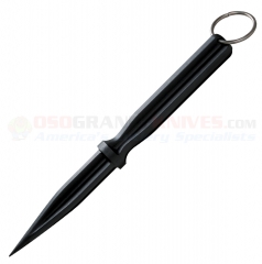 Cold Steel 92HCD Cruciform Dagger Nightshade Plastic Knife (3.5 Inch Grivory Fiberglass Reinforced Plastic Blade) Griv-Ex Handle