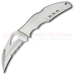 Spyderco Byrd BY07PS Crossbill, Stainless Steel Handle, ComboEdge